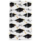 Petit Sac Cadeau Cartes noires de diplôme (Devant)