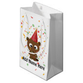 Petit Sac Cadeau Cavalier du Parti Cute Confetti (Devant Angle)