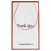 Petit Sac Cadeau Célébration de l'HISTOIRE NOIRE MOIS Merci du part (Dos)