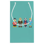 Petit Sac Cadeau Centres serveurs de pixel de Webkinz (Dos)