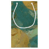 Petit Sac Cadeau Cercles bleus et jaunes (Dos)