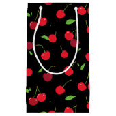 Petit Sac Cadeau Cerise 2 (Devant)