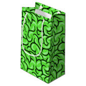 Petit Sac Cadeau Cerveau Zombie (Dos Angle)