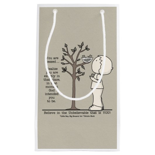 Petit Sac Cadeau Cet endroit (Devant)