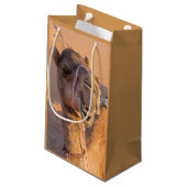 Petit Sac Cadeau Chameau drôle (Dos Angle)