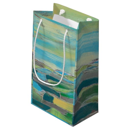 Petit Sac Cadeau Champ fragmenté I (Dos Angle)