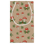 Petit Sac Cadeau Champignons de vacances (Dos)