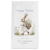 Petit Sac Cadeau Chasse aux oeufs de Pâques (Devant)