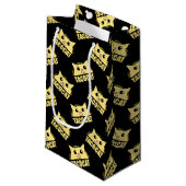 Petit Sac Cadeau Chat de taco (Devant Angle)