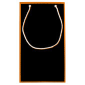 Petit Sac Cadeau Chat noir d'Halloween blanc mignon (Dos)