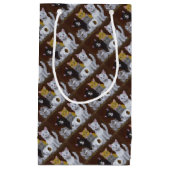 Petit Sac Cadeau Chatons Joueurs (Devant)