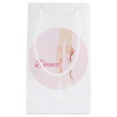 Petit Sac Cadeau Chaussures de ballet de danse (Devant)