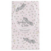 Petit Sac Cadeau Chauves-souris roses Éffrayant Baby shower mignon (Dos)
