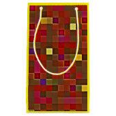 Petit Sac Cadeau "Checkered Affair" (Small) Gift Bag (Devant)