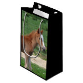 Petit Sac Cadeau Cheval (Devant Angle)