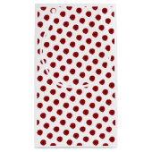 Petit Sac Cadeau Cheval équestre Roses rouges Spectacle Elégance ca (Dos)