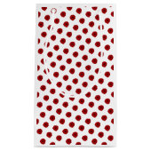 Petit Sac Cadeau Cheval équestre Roses rouges Spectacle Elégance ca (Devant)