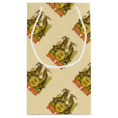 Petit Sac Cadeau Chèvres Bock Bière Publicité (Dos)