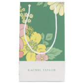 Petit Sac Cadeau Chic Floral Boho (Devant)