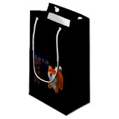 Petit Sac Cadeau Chien Art numérique Shiba Puppy 3D Année 2018 SGif (Devant Angle)