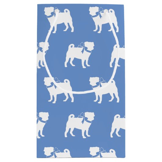 Petit Sac Cadeau Chien carlin Chien Chien Chien Chien Chien Chien (Dos)