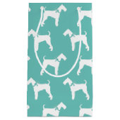 Petit Sac Cadeau Chien Chien Chien Airedale (Devant)