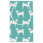 Petit Sac Cadeau Chien chiot Shiba Inu (Dos)