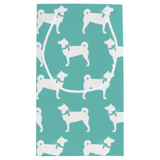 Petit Sac Cadeau Chien chiot Shiba Inu (Dos)