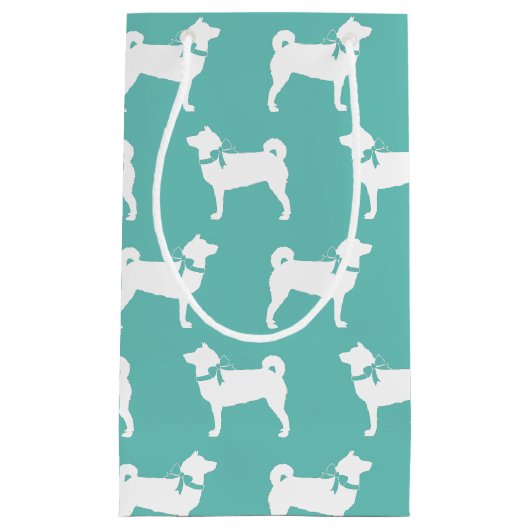 Petit Sac Cadeau Chien chiot Shiba Inu (Devant)