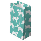 Petit Sac Cadeau Chien de St. Bernard Puppy (Dos Angle)