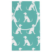 Petit Sac Cadeau Chien Greyhound Chig Puppy (Dos)