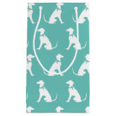 Petit Sac Cadeau Chien Greyhound Chiot (Devant)