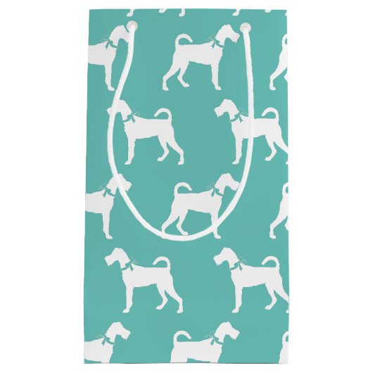 Petit Sac Cadeau Chien Irlandais Terrier Puppy (Devant)