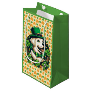 Petit Sac Cadeau Chien mignon de la Saint Patrick