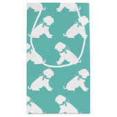 Petit Sac Cadeau Chien Shar Pei Chiot (Dos)