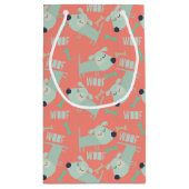 Petit Sac Cadeau Chiens et os de Woof (Dos)