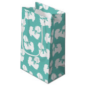 Petit Sac Cadeau Chiots Pékinois (Dos Angle)