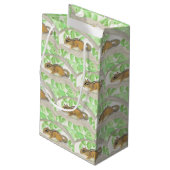 Petit Sac Cadeau Chipmunk dans l'arbre Apple (Dos Angle)