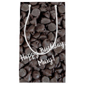Petit Sac Cadeau chips chocolat d'anniversaire (Devant)