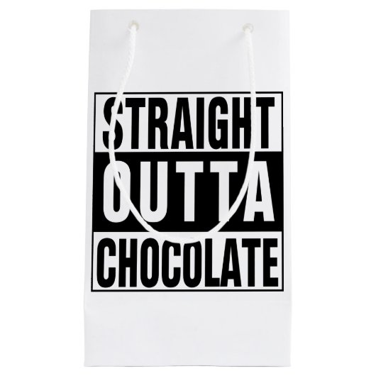 Petit Sac Cadeau Chocolat chaud (Devant)