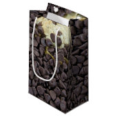 Petit Sac Cadeau Chocolat Chip Cookie Bonheur (Devant Angle)