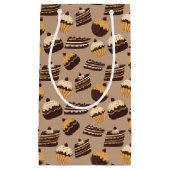 Petit Sac Cadeau Chocolat et pâtisseries motif 3 (Devant)