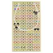 Petit Sac Cadeau Choix - Motif de lunettes géantes (Dos)