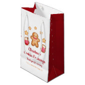 Petit Sac Cadeau Christmas Cookie Exchange Cute Gingerbread Homme (Devant Angle)
