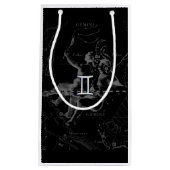 Petit Sac Cadeau Chrome comme Gemini Zodiac Connexion Hevelius (Devant)