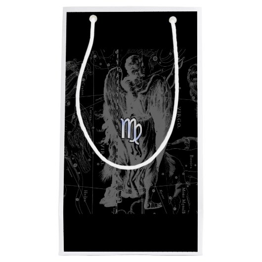 Petit Sac Cadeau Chrome comme Virgo Zodiac Connexion Hevelius (Devant)
