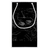 Petit Sac Cadeau Chrome Style Libra Zodiac Connexion Hevelius (Dos)