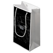 Petit Sac Cadeau Chrome Style Libra Zodiac Connexion Hevelius (Devant Angle)