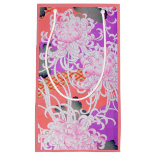 Petit Sac Cadeau Chrysanthemum, Design japonais