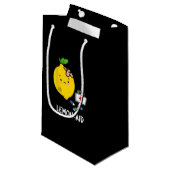 Petit Sac Cadeau Citron-aid drôle Premiers secours citron chaudière (Devant Angle)